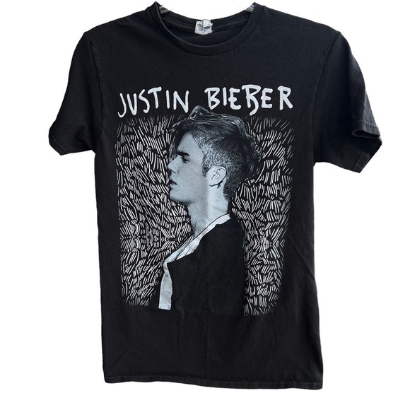 Justin Bieber Purpose World Tour Concert T-Shirt Size Small  Concert Dates City - Picture 1 of 4